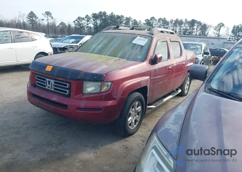 2006 Honda Ridgeline Rts из США, поврежденный, VIN 2HJYK16426H554735
